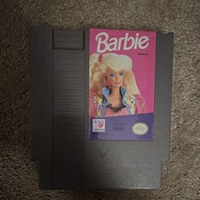 Barbie Hi Tech Expressions Nintendo NES Game Cartridge