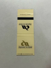 Airporter Inn Hotel Irvine California Matchbook Cover 458