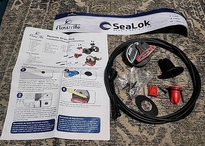 Flow-Rite Flowrite MARDP010 SeaLock Remote Draing Plug w/10' Cable MA-RDP-010