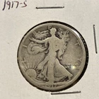 1917-S - GOOD GRADED SILVER WALKING LIBERTY HALF DOLLAR