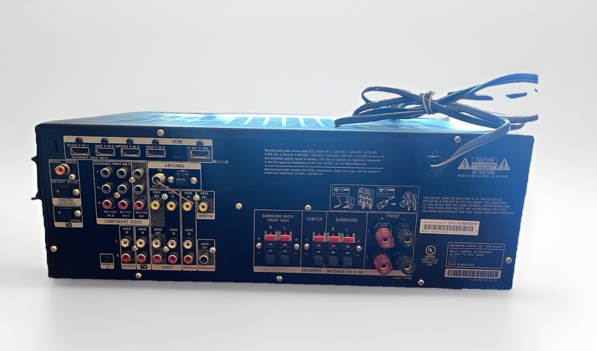 Sony STR-DH520 7.1 Multi-Channel HDMI AV Stereo Receiver Partially