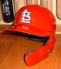 ST. LOUIS CARDINALS YADIER MOLINA GAME ISSUED UN WORN USED 2018 BATTING HELMET