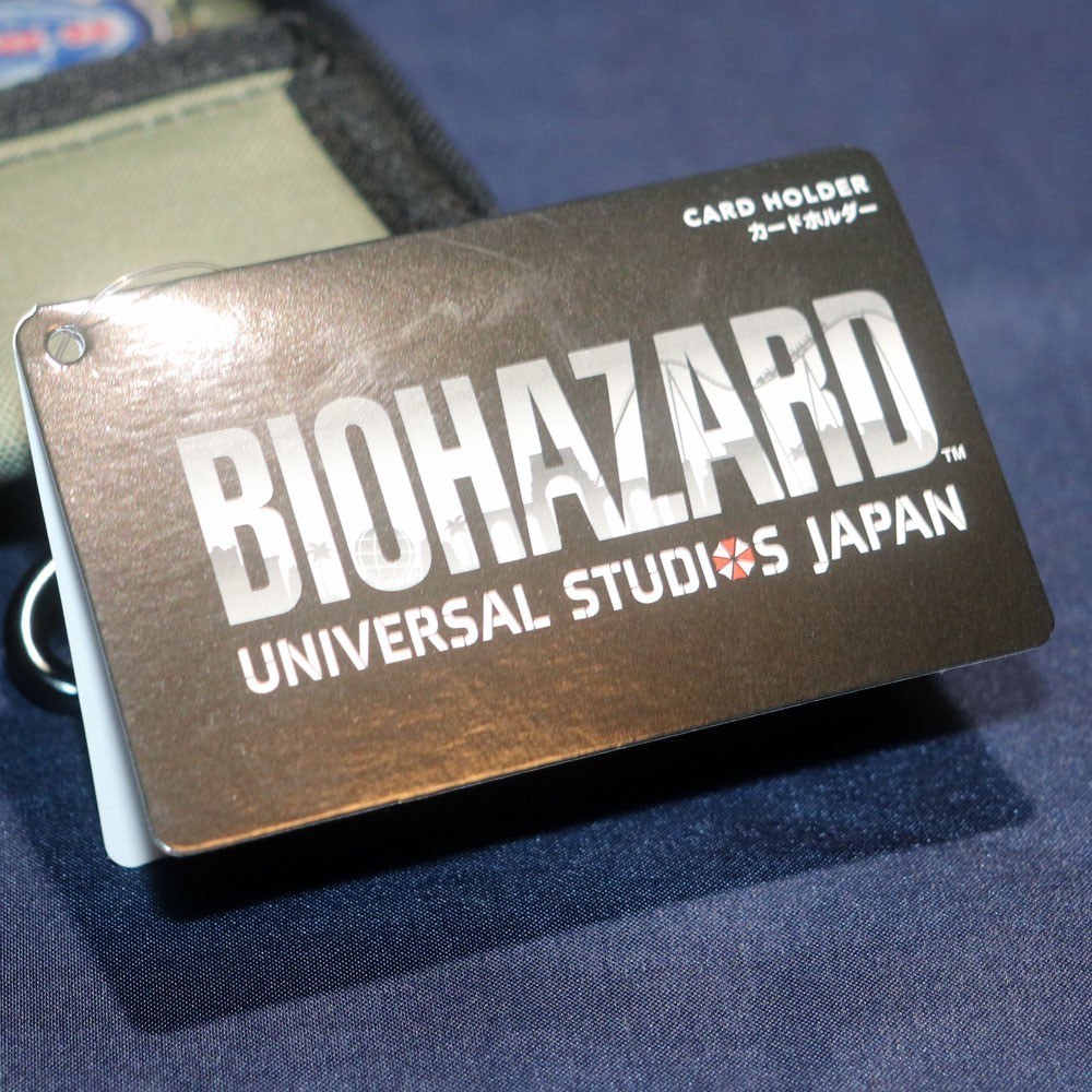 BIOHAZARD Resident Evil Arm Band Card Holder Mini Wallet BSAA USJ