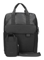 Zwei Lou LUR160 Rucksack Laptoprucksack UmhäNgetasche Black Neu