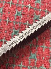 Vintage Vixen Auto Body File Heller Tool 10 Nos Stamped File Usa 