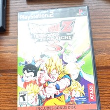 Atari Dragon Ball Z: Budokai Tenkaichi 3 PS2 w/ Bonus Disc, T, NTSC-U/C