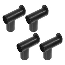 4 Pcs Right Angle Clothes Rack Connector Plastic Joints for Clothes Drying