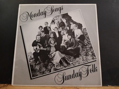 SUNDAY FOLK  Monday Songs  LP UK 1981  Folk Rock  Joni Mitchell  Paul Simon etc