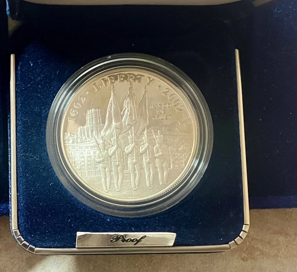 United States Mint 2002 US Military Academy Bicentennial Commemorative Coin - Image 4 of 4