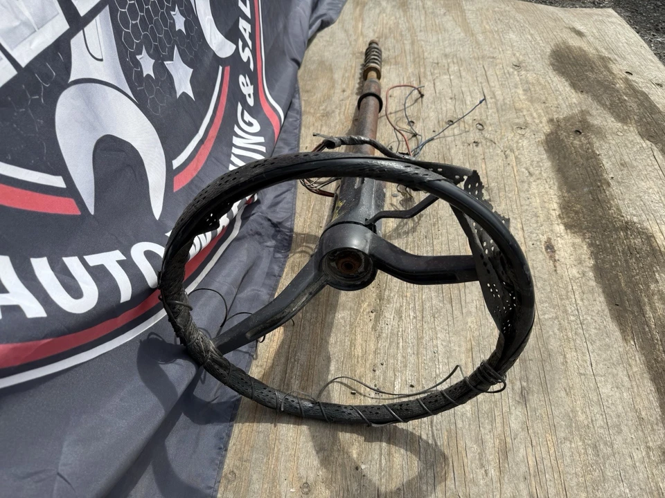 Volkswagen VW Beetle Bug 1969 volante y columna de dirección conjunto OEM Foto 4 de 4