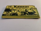Vintage Kansas Souvenir Rubber Refrigerator Magnet — photo 3