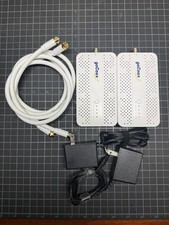 goCoax MoCA 2.5 Adapter with 2.5GbE Ethernet Port. 2-pack MA2500D, White