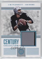 2017 Panini Encased Century Collection Sapphire 7/25 Jim Plunkett #13 ms9