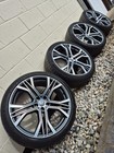 AUDI A7 S7 21 ALLOYS WHEELS  CONTI TYRES 4K8601025AA GENUINE SLINE FORGED