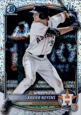 2025 Bowman Draft #BDC-2 Xavier Neyens Chrome Sparkle Refractor