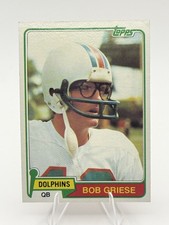 1981 Topps - Bob Griese #482