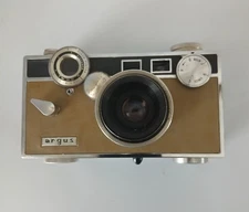 Vintage Argus C3 Matchmatic 35mm Rangefinder Camera FREE SHIPPING