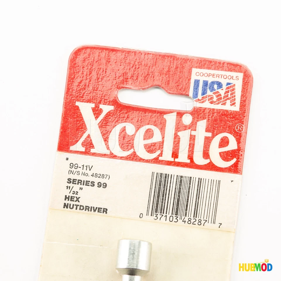 NEW Xcelite Series 99 Nutdriver Blade 11/32" HEX Hollow Shaft 9911V 9911 (48287) - Image 4 of 4
