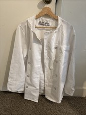 Chef Designs VF Imagewear White Restaurant Uniform Chef Coat Jacket Size Small R