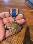 Original WWII US Air Force Eagle Medal Ribbon - Military - Vintage - U.S.