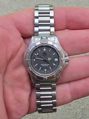 TAG Heuer WF1211.BA0513 4000 Series Midsize Gray Quartz Watch Mens Womens Unisex