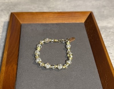 Vintage Armband SRM Murano Glasperlen Made in Italy Modeschmuck 