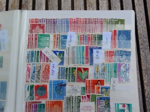 Schweiz Lager Album 1854 bis 2017 gestempelt Sehr Hoher KW !!! - Bild 11 von 20
