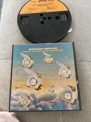 Jefferson Airplane Thirty Seconds Over Winterland Reel To Reel Stereo Tape