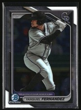 2024 Bowman #BCP-90 Yanquiel Fernandez Chrome Prospects