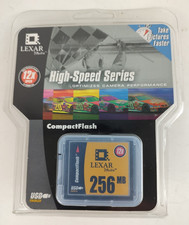 Lexar 256MB CF256-12-251 Compact Flash Card 12x Speed New Sealed