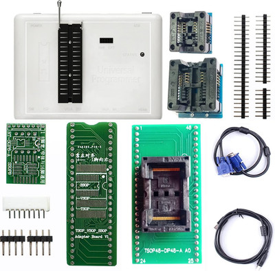 RT809H Universal EMMC-Nand Flash Programmer Kit with Adapters and Cables