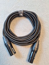 Premium XLR Male to Female All Sizes Microphone Cable Balanced 3 Pin Pro Grade
