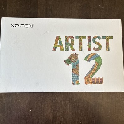 XP-PEN Artist 12 11.6'' Drawing Tablet Display ARTIST12 Black W/Accessories & Box