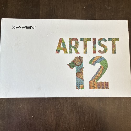 XP-PEN Artist 12 11.6" Drawing Tablet Display ARTIST12 Black W/Accessories & Box