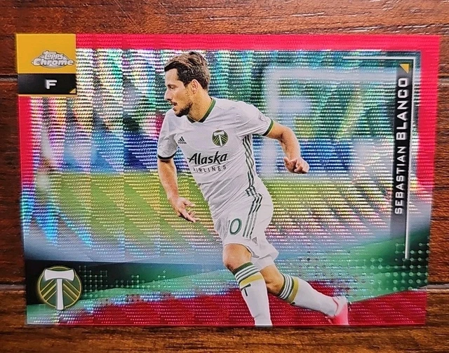 Sebastian Blanco 2021 Topps Chrome Red Wave Refractor /5