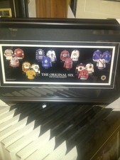 The Original Six NHL Hockey Museum framed The Establishment Poster Rare 