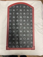 FAO Schwarz Black Storage Doll Travel Trunk Case - Vintage Signature Logo