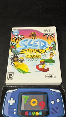 Sled Shred Featuring The Jamaican Bobsled Team (Nintendo Wii )