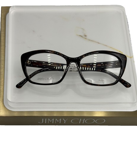 Jimmy Choo Ivory Faux Snake Skin Pattern Eyeglass Sunglass  display picture 3