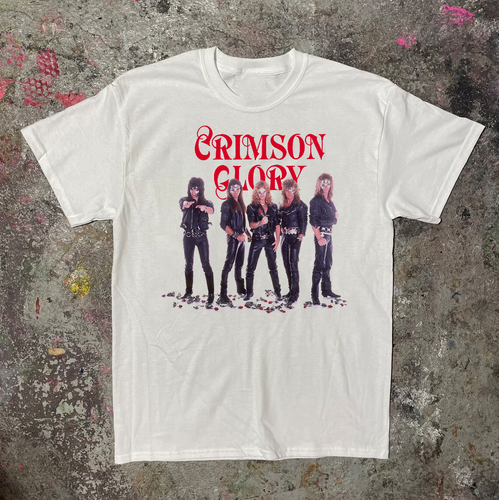 T-Shirt Crimson Glory Band Members In Tour Unisex Erwachsene - Bild 1 von 3