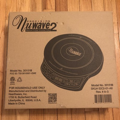 Nuwave 2 Precision Portable Induction Cooktop Kitchen Model 30151