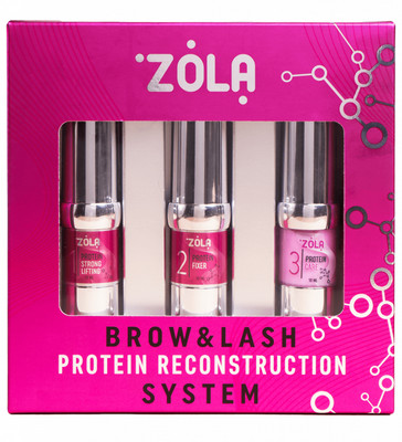 ZOLA Laminating Set NEW Brow&Lash Protein Reconstruction System