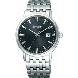 Citizen Eco-Drive Men's Black Dial Calendar Bracelet 37mm Watch BM6770-51G