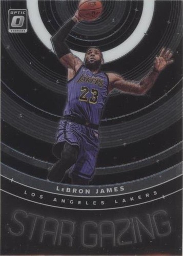 2019-20 Donruss Optic Orange Prizm #60 LeBron James Lakers /199