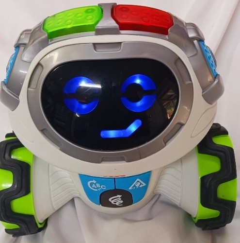 FISHER PRICE THINK & LEARN TEACH N TAG MOVI ROBOT INTERACTIVE LEARNING TOY WORKS - Picture 6 of 14