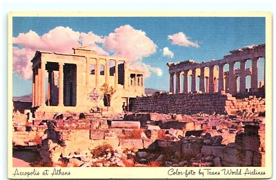 S03-6373, ACROPOLIS AT ATHENS, *ANTIQUE POSTCARD | eBay