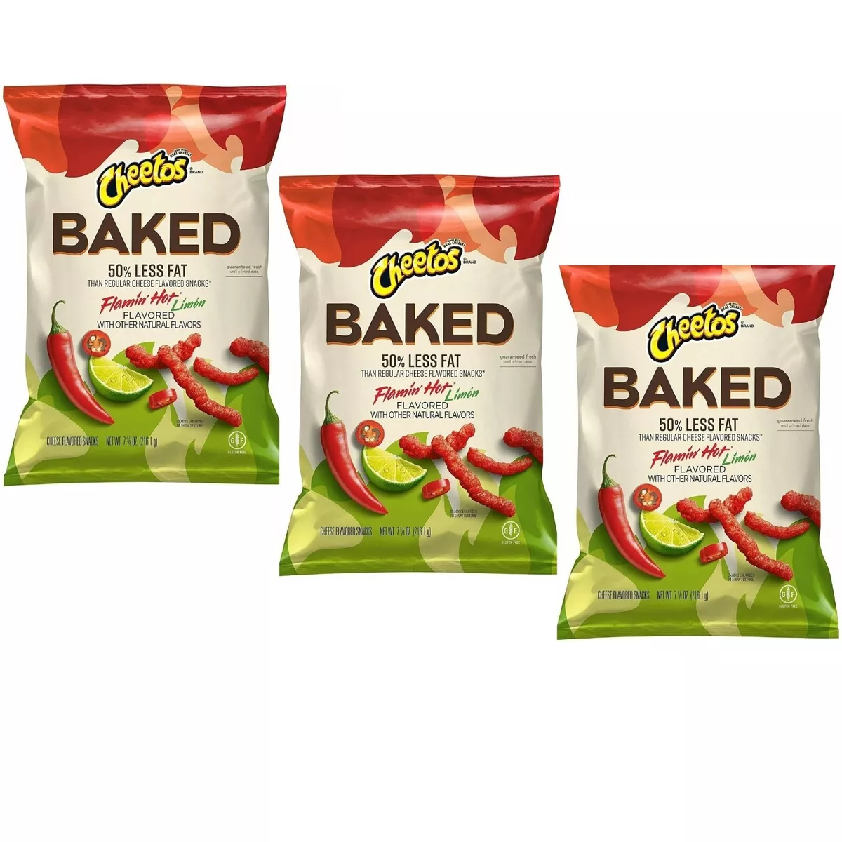 Cheetos® BAKED Flamin' Hot® Limón Cheese Flavored Snacks