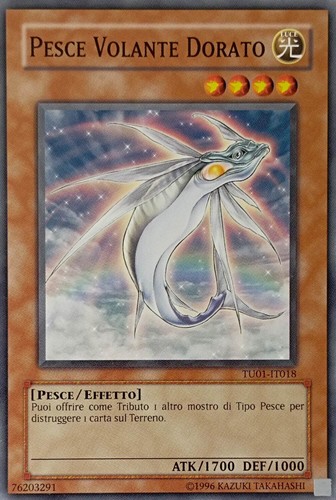 Fliegender Fisch Gold - Common - Turbo Umschlag Nummer Eins - TU01-IT018 - Ita Neu