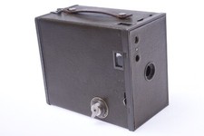   KODAK BROWNIE NO.2A MODEL C GREEN CAMERA 6.5X11CM 116 ROLL FILM MADE IN USA 