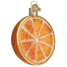 Old World Christmas Orange Ornament w